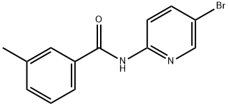 N-(5-BROMO-2-PYRIDINYL)-3-METHYL-BENZAMIDE Structure