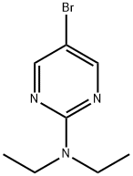 (5-BROMO-PYRIMIDIN-2-YL)-DIETHYL-AMINE Structure