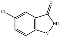 5-CHLORO-1,2-BENZISOTHIAZOL-3(2H)-ONE Structure