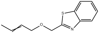 벤조티아졸,2-[(2-부테닐옥시)메틸]-(9CI) 구조식 이미지