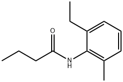 Butanamide, N-(2-ethyl-6-methylphenyl)- (9CI) Structure