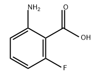 2-Amino-6-fluorobenzoic acid Structure