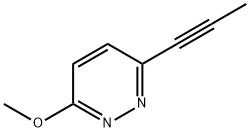 피리다진,3-메톡시-6-(1-프로피닐)-(9CI) 구조식 이미지