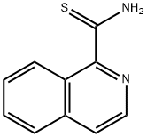 ISOQUINOLINE-1-CARBOTHIOIC ACID AMIDE Structure