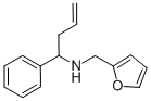 FURAN-2-YLMETHYL-(1-PHENYL-BUT-3-ENYL)-AMINE Structure