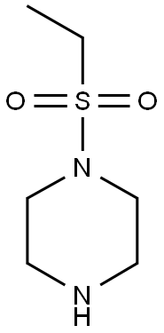 1-에틸설포닐-피페라진 구조식 이미지