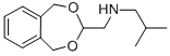 (5,9-DIHYDRO-6,8-DIOXA-BENZOCYCLOHEPTEN-7-YLMETHYL)-ISOBUTYL-AMINE Structure