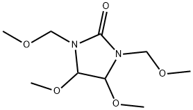 1,3-BIS(METHOXYMETHYL)-4,5-DIMETHOXY- 2-IMIDAZOLIDINONE 구조식 이미지