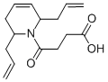 4-(2,6-DIALLYL-3,6-DIHYDRO-2H-PYRIDIN-1-YL)-4-OXO-BUTYRIC ACID 구조식 이미지