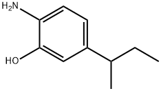 2-AMINO-5-SEC-BUTYL-PHENOL Structure