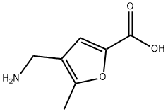 2-푸란카르복실산,4-(아미노메틸)-5-메틸-(9CI) 구조식 이미지