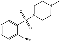 2-(4-메틸-피페라진-1-설포닐)-페닐아민 구조식 이미지