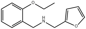 (2-ETHOXY-BENZYL)-FURAN-2-YLMETHYL-AMINE 구조식 이미지