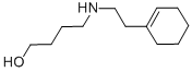 4-(2-CYCLOHEX-1-ENYL-ETHYLAMINO)-BUTAN-1-OL 구조식 이미지