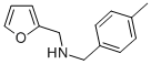 FURAN-2-YLMETHYL-(4-METHYL-BENZYL)-AMINE Structure