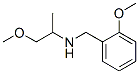 (2-METHOXY-BENZYL)-(2-METHOXY-1-METHYL-ETHYL)-AMINE Structure