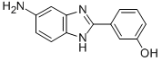 3-(5-AMINO-1H-BENZOIMIDAZOL-2-YL)-페놀 구조식 이미지