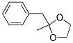 1-페닐-2-프로판온에틸렌아세탈 구조식 이미지