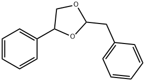 2-벤질-4-페닐-1,3-디옥솔란 구조식 이미지