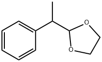 1,3-DIOXOLANE, 2-(1-PHENYLETHYL) Structure