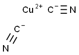 copper(II) cyanide Structure