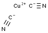 Copper(II) cyanide 구조식 이미지