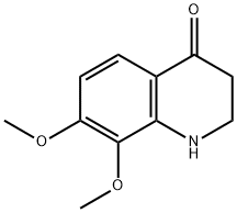7,8-디메톡시-2,3-디하이드로-1H-4-퀴놀리논 구조식 이미지