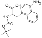 3-(4-AMINONAPHTHALEN-1-YL)-N-BOC-L-ALANINE
 Structure