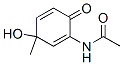 Acetamide,  N-(3-hydroxy-3-methyl-6-oxo-1,4-cyclohexadien-1-yl)- Structure