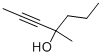 4-METHYL-2-HEPTYN-4-OL Structure