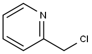 2-(Chloromethyl)pyridine 구조식 이미지