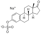 Estrone 3-sulfate sodium salt Structure