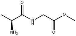 Glycine, alanyl-, methyl ester (9CI) Structure