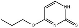 4-PROPOXY-PYRIMIDINE-2-THIOL 구조식 이미지