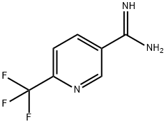 3-Pyridinecarboximidamide,6-(trifluoromethyl)- 구조식 이미지