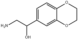 2-AMINO-1-(2,3-DIHYDRO-BENZO[1,4]DIOXIN-6-YL)-ETHANOL 구조식 이미지