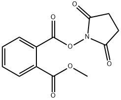 METHYL 2-((SUCCINIMIDOOXY)CARBONYL)BENZ& Structure