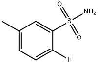 Benzenesulfonamide, 2-fluoro-5-methyl- (9CI) Structure