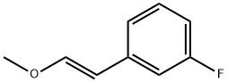 Benzene, 1-fluoro-3-[(1E)-2-methoxyethenyl]- (9CI) 구조식 이미지