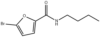 5-bromo-N-butyl-2-furamide Structure