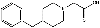 (4-BENZYL-PIPERIDIN-1-YL)-아세트산 구조식 이미지