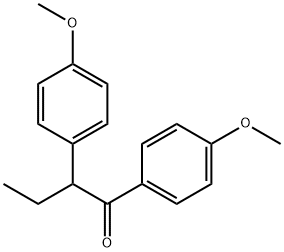 4'-METHOXY-2-P-METHOXYPHENYLBUTYROPHENONE 구조식 이미지