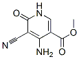 3-Pyridinecarboxylicacid,4-amino-5-cyano-1,6-dihydro-6-oxo-,methylester Structure