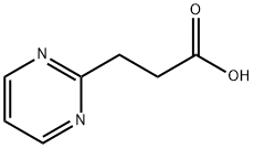 3-피리미딘-2-YL-프로피온산 구조식 이미지