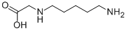 Glycine, N-(5-aminopentyl)- (9CI) Structure