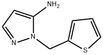 1-(티엔-2-일메틸)-1H-피라졸-5-아민 구조식 이미지