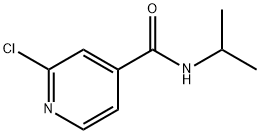 2-Chloro-N-isopropyl-isonicotinamide 구조식 이미지