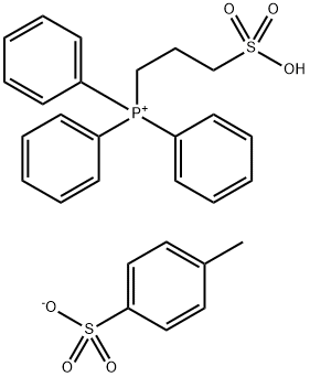 3-(TRIPHENYLPHOSPHONIO)PROPANE-1-SULFONI 구조식 이미지