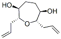 3,6-Oxepanediol, 2,7-di-2-propenyl-, (2R,3S,6R,7S)- (9CI) Structure