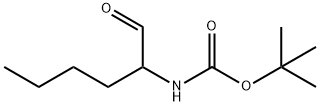 카르밤산,(1-포르밀펜틸)-,1,1-디메틸에틸에스테르(9CI) 구조식 이미지
